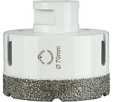Коронка алмазная по керамограниту 70 мм, M14 на УШМ Diamond Industrial DIDKVP70M14
