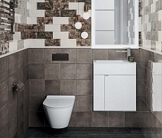 Тумба с раковиной Kerama Marazzi Lato 50 см, белый