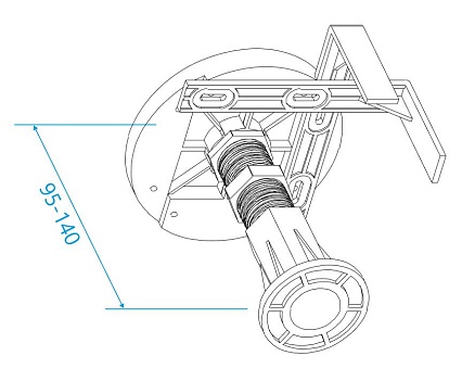 Ножки для поддона RGW N-01 STM, ST, STL