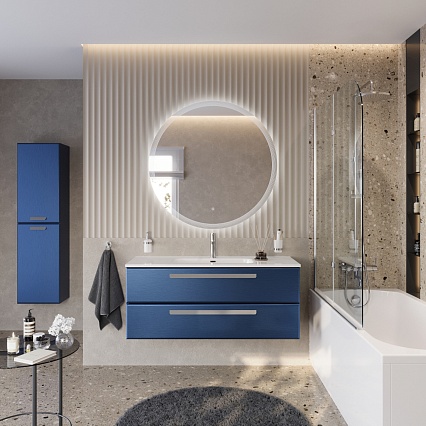 Тумба с раковиной Cezares Eco-Cer-N 120 см Sapfiro