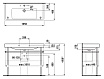 Раковина Laufen Pro S 105 см 8.1396.6.000.104.1