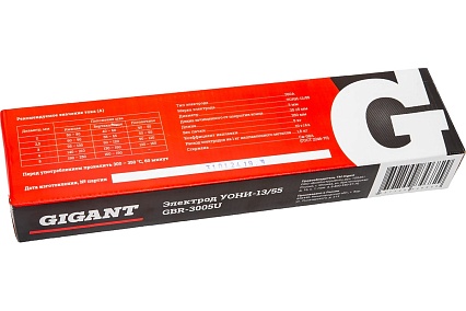 Электроды УОНИ-13/55 (3 мм; 5 кг) Gigant GBR-3005U