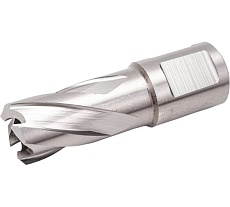 Сверло корончатое HSS по металлу (17х30/63 мм; Weldon 19) D.BOR CD-HSS-030-017-W