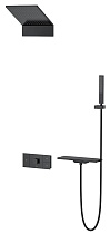 Душевой набор Vincea Futura VSFW-2F11TMB термостат, черный