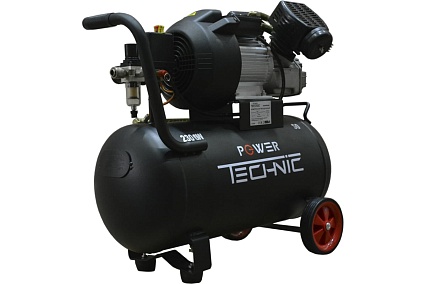 Компрессор Power Technic коаксиальный, 220В, 2300Вт, 440 л/мин, ресивер 50 л ACD440/050