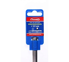 Бур по бетону SDS-plus Professional 22x600 мм Tsunami T10610200022600