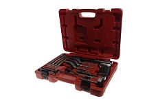 Пневмомолоток с набором зубил JTC 15 предметов 3340