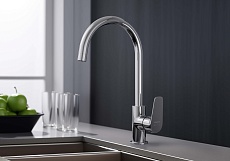 Смеситель для кухни Aquatek Бетта AQ1182CR хром