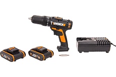 Аккумуляторная ударная дрель-шуруповерт Worx WX371.1