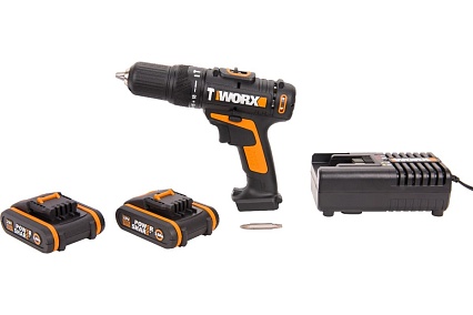 Аккумуляторная ударная дрель-шуруповерт Worx WX371.1