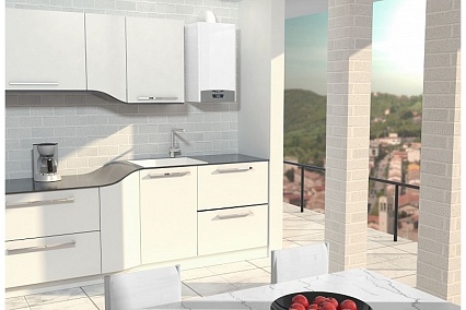Настенный двухконтурный традиционный газовый котел Ariston CLAS X 24 CF NG 3300866