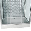 Душевая кабина Niagara Luxe 7772QW 120x90, серебро