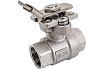 Кран DN.ru КШМП.316.230-ISO Ду25 Ру63 SS316 резьбовой с ISO фланцем D160-05353