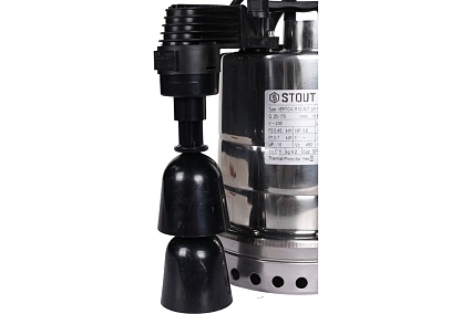 Дренажный насос с вертикальным поплавком STOUT Spd-0003-200450 RG0091CN918568