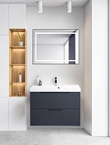 Тумба с раковиной BelBagno Vittoria 70 см Grigio Opaco