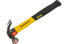 Молоток с гвоздодером 450 гр Stanley GRAPHITE 1-51-505