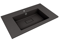 Раковина Style Line Line 80 см антрацит СС-00002459