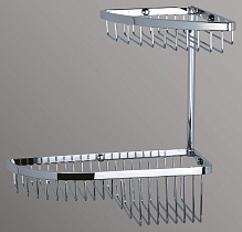 Полка Art&Max AM-G-2822-Cr хром