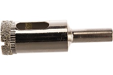 Коронка алмазная по стеклу и керамике (2 шт; 16 мм) Практика 777-277