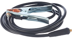 Кабель сварочный (3 м; DX25; 16 кв мм; зажим на массу) Elitech 0606.000300