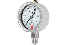 Манометр ДМ 3 063 Р (0-25) бар, кл.1.5, G1/4, DIN CASE BD 1153100006