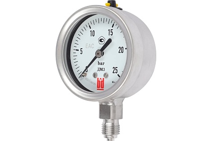 Манометр ДМ 3 063 Р (0-25) бар, кл.1.5, G1/4, DIN CASE BD 1153100006