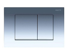 Подвесной унитаз SET Aquatek Либерти-010 4в1, кнопка хром