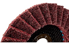 Круг лепестковый зачистной абразивный красный Medium (125х22.2 мм) Forsage F-FR125R 49118