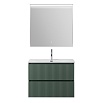 Тумба с раковиной BelBagno Uno 80 см Еловый матовый