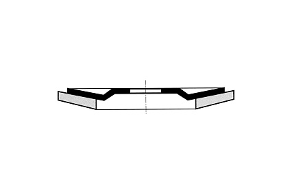 Диск лепестковый NC-22,23-G60-D125 (125х22.2 мм, зернистость 60) Wurth 0579580326961