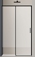 Душевая дверь Vincea Soft 2 VDS-3SO2120CLB 120x200 черный, прозрачная