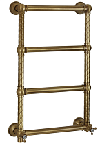 Полотенцесушитель электрический Migliore Edera 79x49 SX ML.EDR-EL.100.BR бронза