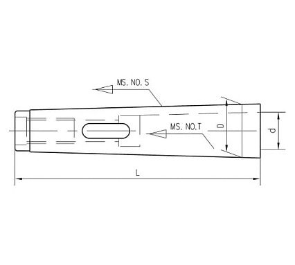 Втулка переходная КМ 3/1 без лапки, с резьбой SOVIS 12672