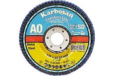 Диск лепестковый Flap 125x22 мм, Р60 Karbosan KAR-981460