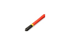 Диэлектрическая отвертка Ph1х80 мм SHTOK 09318