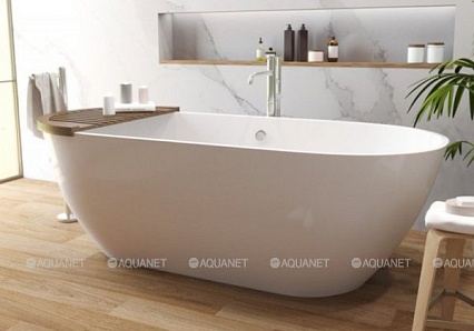 Ванна из искусственного камня Aquanet Family Stone 160х75 см, AQ-00332889