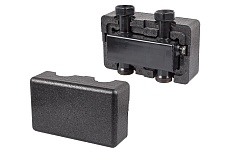 Горизонтальный гидравлический компенсатор с изоляцией SR Rubinetterie до 70 кВт 1026-2500G100