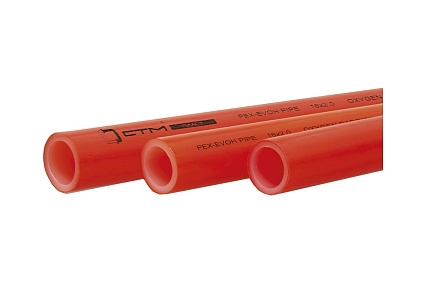 Труба СТМ PEX-EVOH д/теплого пола DN 16x2,0 ПЛАСТ (бухта 500 м) CPEX16205-500