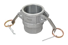 Алюминиевый камлок TITAN LOCK типа D серия &quot;EcoLine&quot;, розетка внутренняя резьба BSP 1 1/2&quot;, TL150DAL-EL