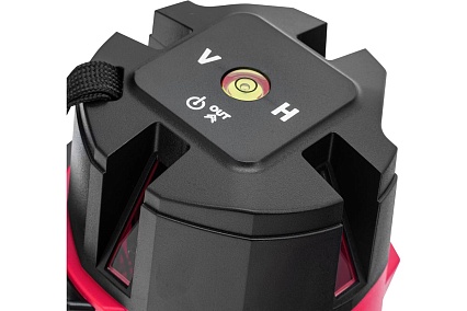 Лазерный уровень MTX crl-30r, 30 м, красный луч, батарейки, резьба 5/8" 35034