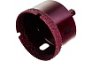 Коронка алмазная вакуумная по камню D68-10W-35L-Ш11 (68х35 мм; хвостовик HEX11 мм) Messer 06-36-068