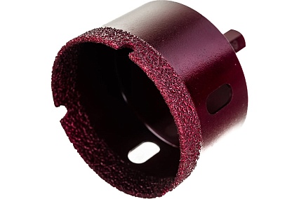 Коронка алмазная вакуумная по камню D68-10W-35L-Ш11 (68х35 мм; хвостовик HEX11 мм) Messer 06-36-068