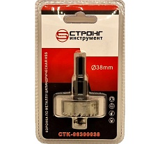 Стальная коронка по металлу HSS 38 мм Strong СТK-06300038