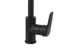 Смеситель для кухни Aquatek Вега AQ1082MB черный матовый