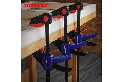 Быстрозажимная струбцина WORKPRO поворотная, 79x150мм WP232039