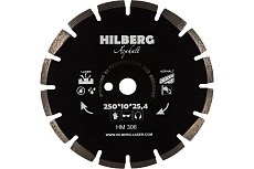 Диск алмазный отрезной по асфальту Hard Materials Лазер (250x25.4 мм) Hilberg HM306