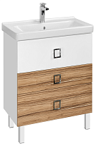 Тумба с раковиной Акватон Стамбул 65 М, эбони светлый