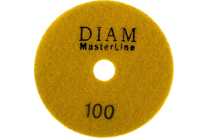 Круг алмазный гибкий шлифовальный АГШК Master Line (100х2 мм; №100; сухая) Diam 566