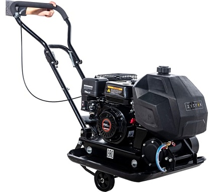 Виброплита с баком для воды Zitrek z3k110w Loncin 200F 110 кг уплотнение 350 мм, 091-0206