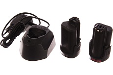 Набор базовый Home&Garden АКБ 2x12V 1.5 А*ч, ЗУ GAL 1210 CV Bosch 1600A01L3E